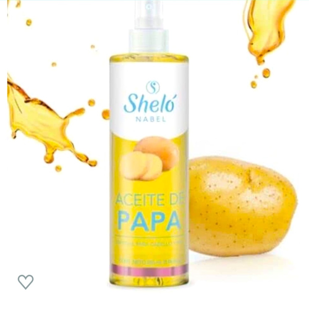 Potato oil, for healthy hair and skin!